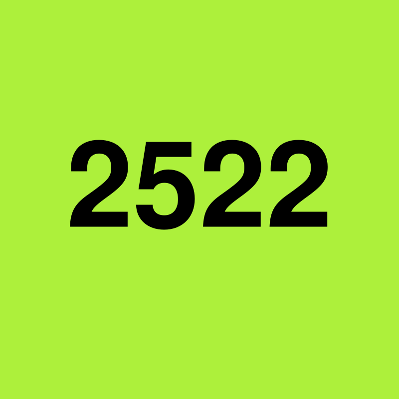 4numbers_'s tweet photo. 2522 https://t.co/BZ6v2XdbAo