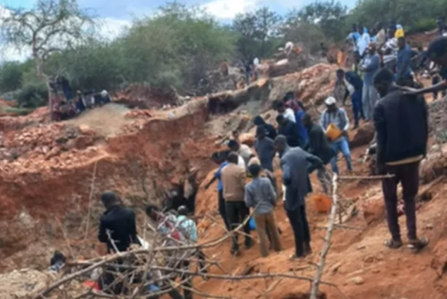 At least five people killed and several others missing after an informal gold mine collapsed in northern Kenya. The bodies of five miners recovered from the Hillo artisanal mine, and another three people unaccounted for, regional commissioner Paul Rotich said late on Friday