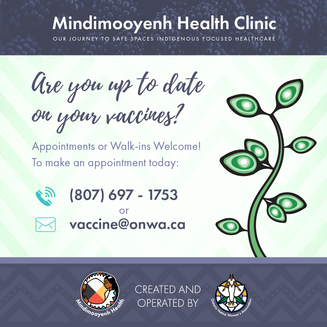 🌸 Spring COVID-19 Boosters Available For: Persons 65+ years old, Long Term Care residents; 55+ years old First Nations, Inuit, Métis individuals; and 6+ months old immunocompromised children. Please call to check eligibility. The clinic is closed 12-1 for lunch.