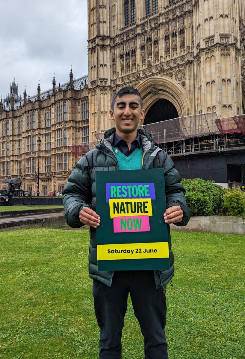 Our next Government must commit to bringing back biodiversity, at scale and at pace. I'll be marching with @ChrisGPackham and 150+ nature organisations on 22 June. Let's call on our politicians to #RestoreNatureNow, before it's too late. Pledge to march: restorenaturenow.com