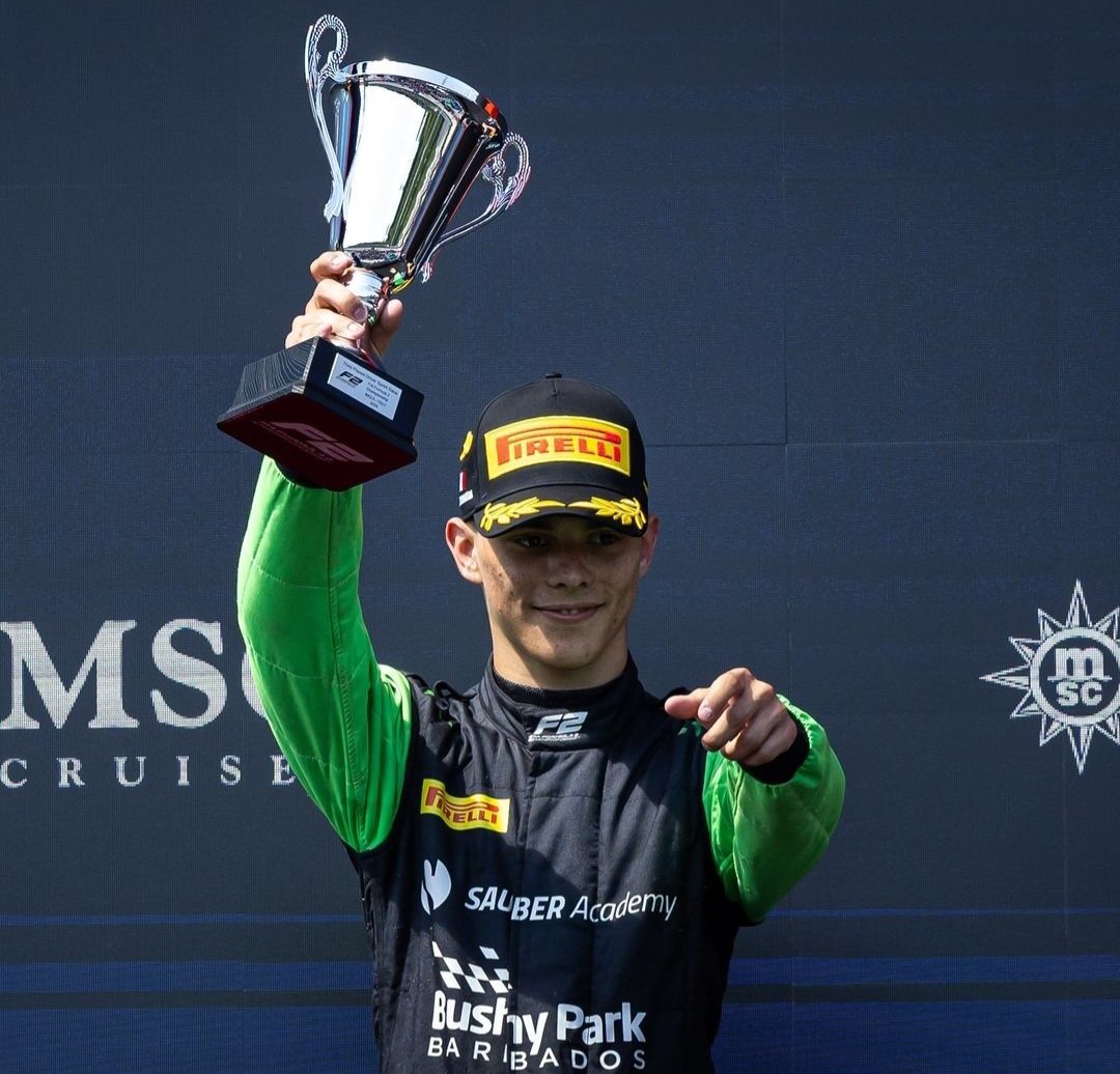 ㅤ
ㅤ
͏

               emilia romagna, imola.
               🏁 sprint race : p3
               🏁 feature race : p11
               happy with p3 and podium,
               thank you to my team ! 🏆🥉

͏

⠀