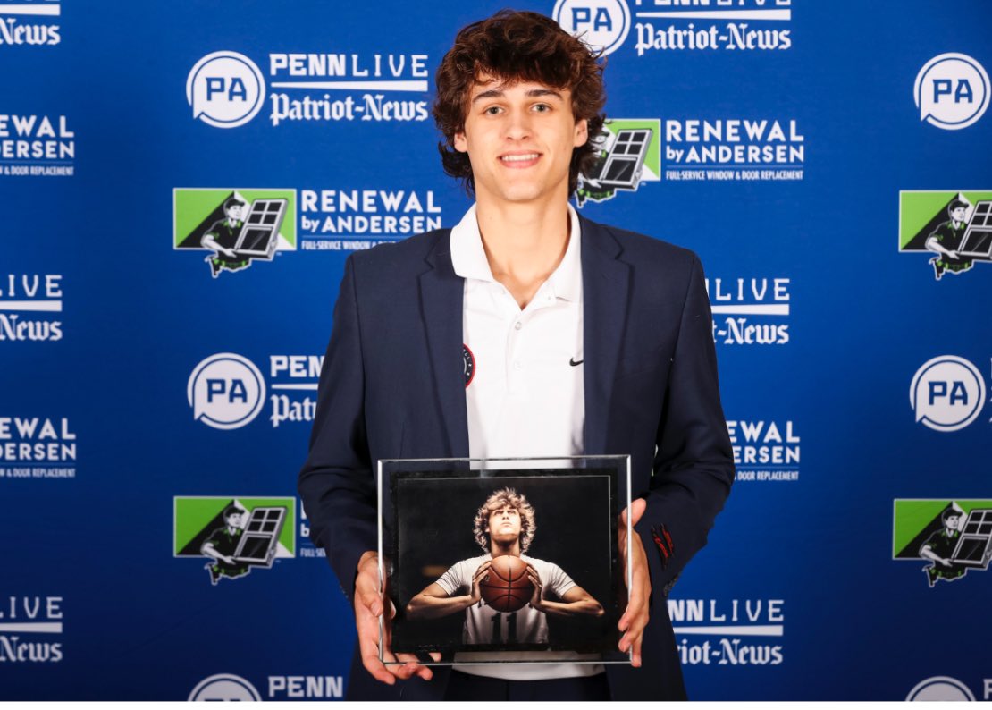 Thank you <a href="/pasports/">Pennsylvania Sports on PennLive</a> for choosing me as the PennLive Boys Basketball Player of the Year! Thank you <a href="/SeanSimmers/">Sean Simmers</a> for the photos!