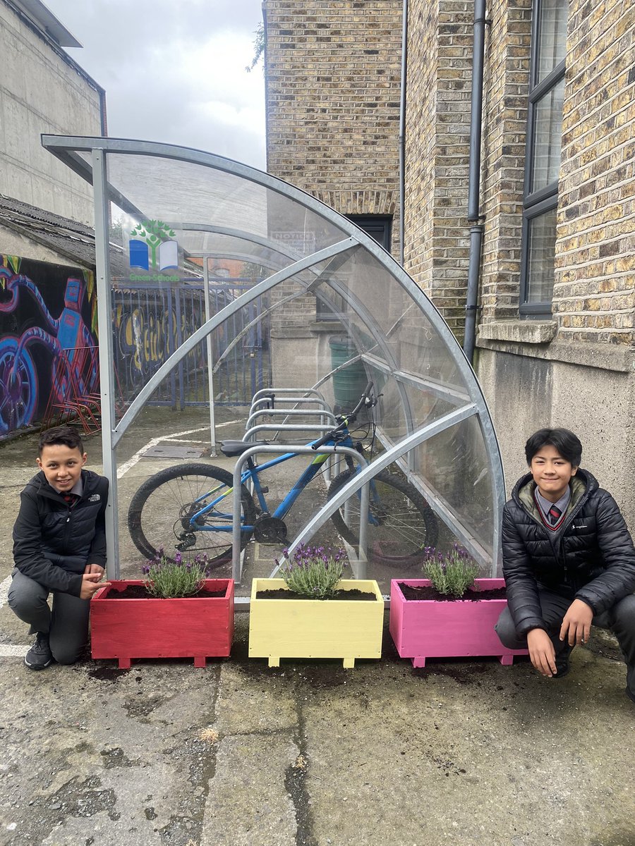 BrunnerGoals's tweet photo. The green school committee have completed their planting for this school year. We are so excited to see our plants grow 🐝 🌸 @thebrunnerD7 @GreenSchoolsIre https://t.co/tLLZbfD4M2