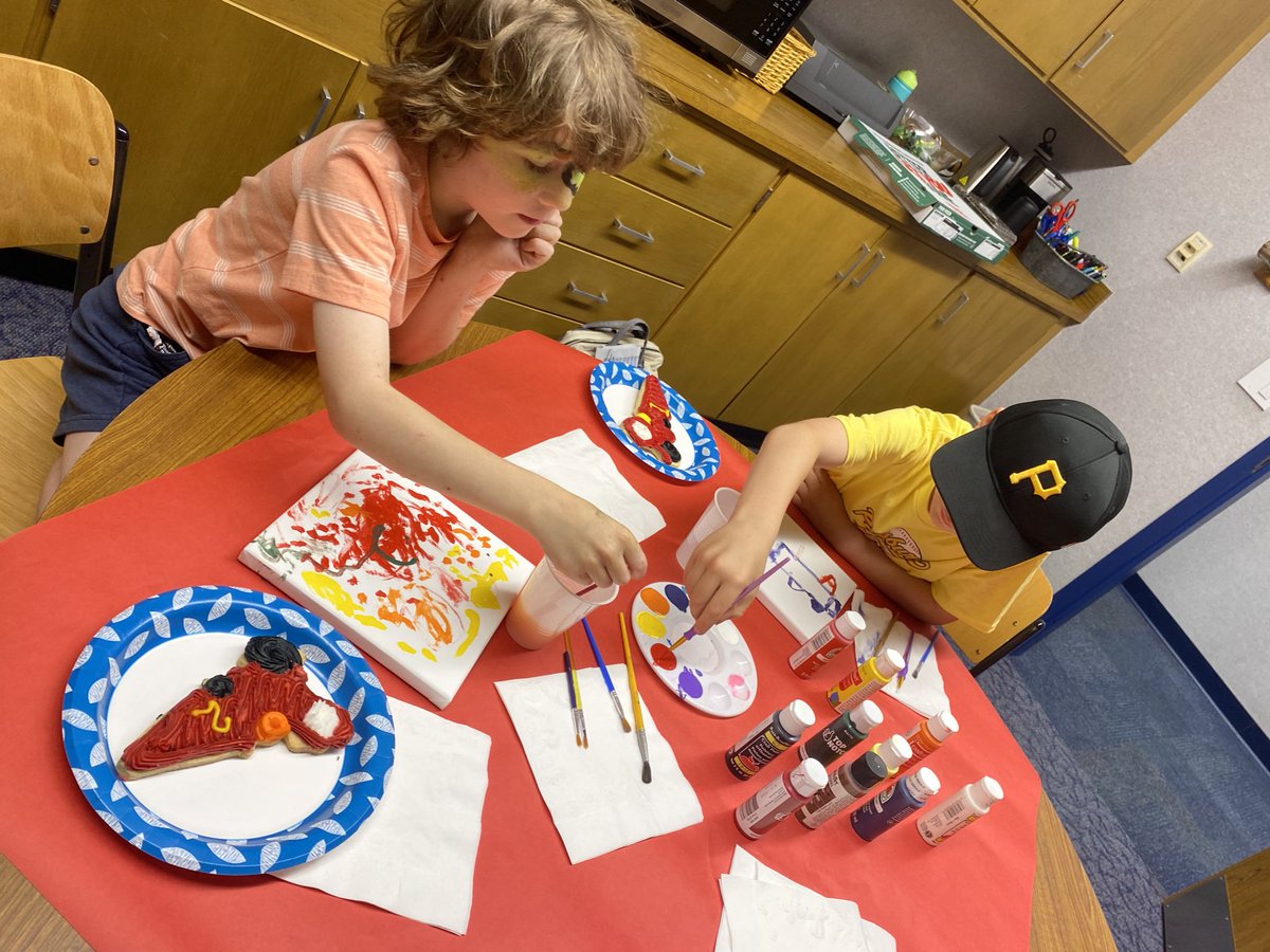 <a href="/FESTigersHSE/">Fishers Elementary School</a> cookies and canvas was a hit! Thank you families for supporting the PTO!