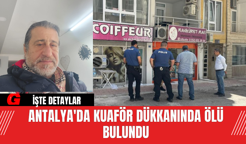 ⚡  Antalya'da Kuaför Dükkanında Ölü Bulundu: Antalya’nın Muratpaşa ilçesindeki bir bayan kuaföründe, işletme sahibi 53 yaşındaki bir adamın hayatını kaybettiği bildirildi. dlvr.it/T7NW3G #GÜNDEMANTALYA