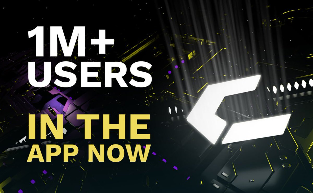 Celebrate with us as the $CFI app reaches 1M users!

🚀 Join the party and win $1000 in USDC!

👉 How to participate:

- Retweet and follow us on Telegram, Twitter, Discord
- Invite a friend to the $CFI app: t.me/CyberFinanceBot
- Stay engaged in our Community!