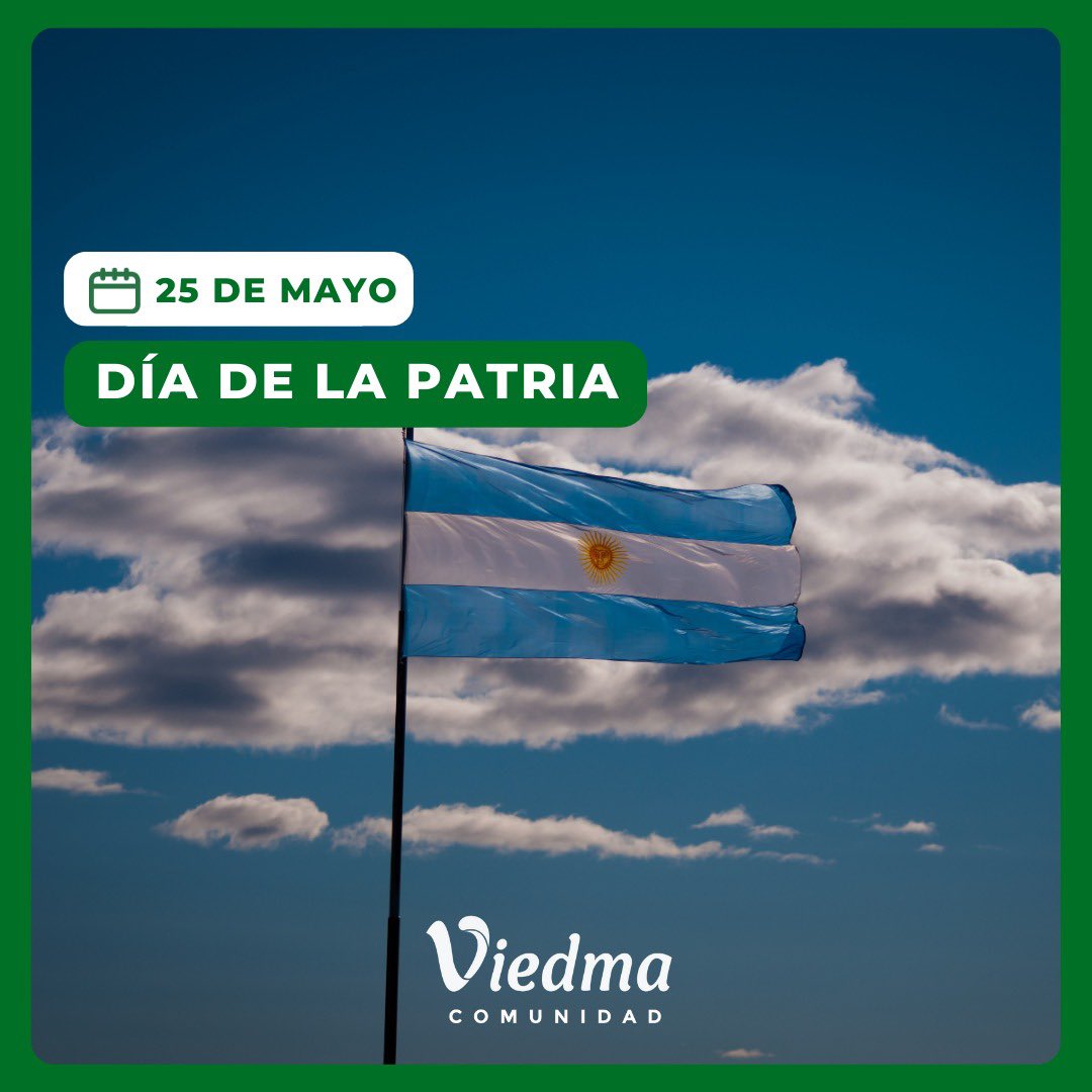 🇦🇷🩵🤍

#viedmacomunidad #Viedma #25deMayo