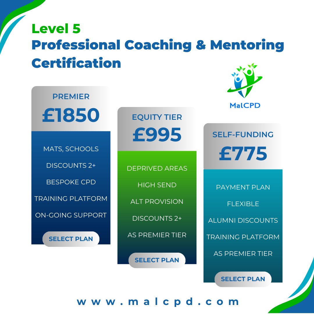 **HURRY! ONLY 1 PLACE LEFT** Level 5 Professional Coaching & Mentoring Certification ❓want to inspire, empower & challenge your staff? ❓want to develop your leadership skills? ❓considering building your own coaching practice? ✴️Online✴️Accredited✴️starts 18th June.