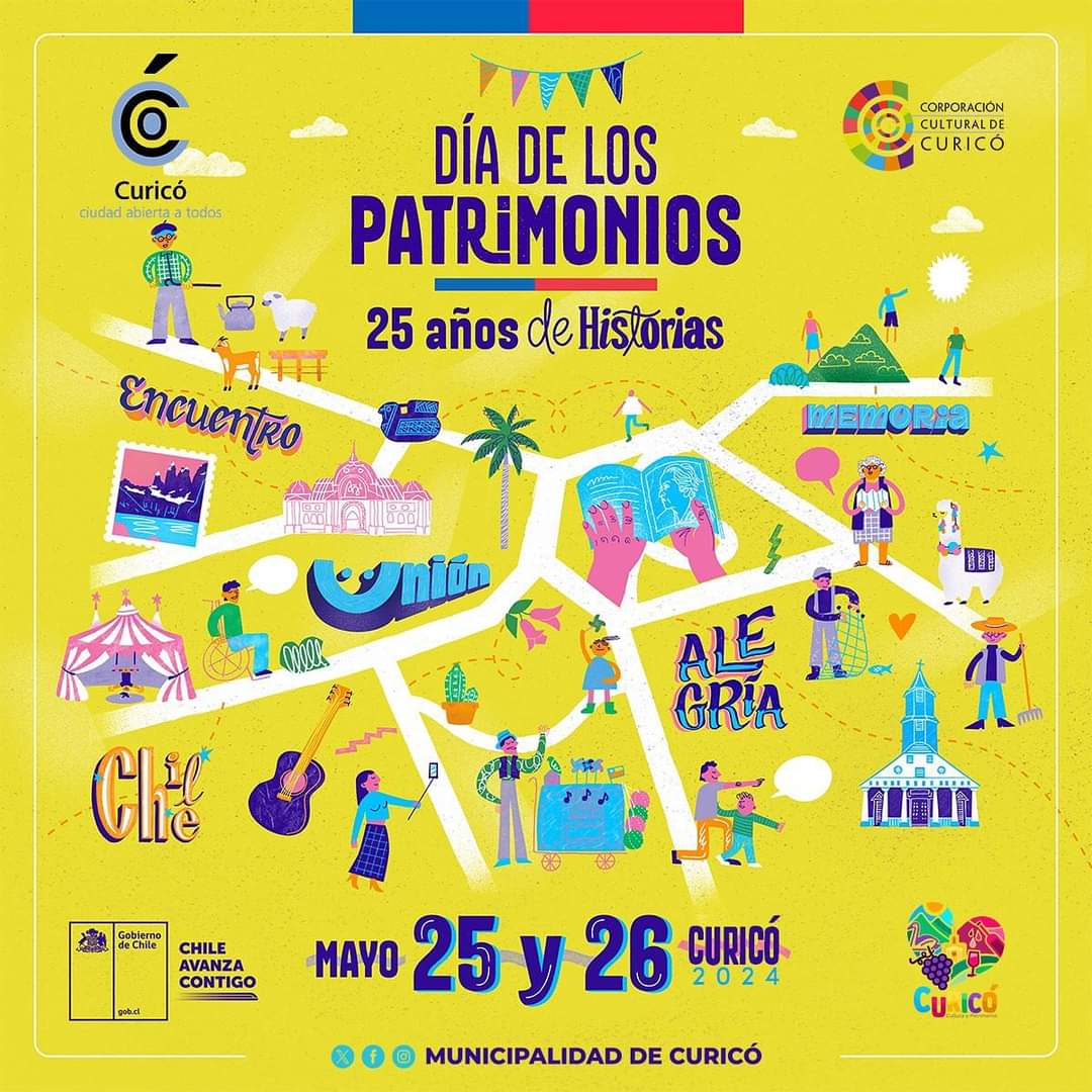 Victor_Curico's tweet photo. #PROGRAMA

Panoramas patrimoniales y culturales en #Curico durante todo el fin de semana para celebrar el día de los patrimonios en la ciudad. https://t.co/cDbd4KbQsY