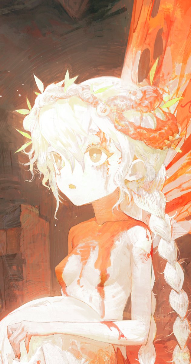 Moru_minjun's tweet image. #Blood #art #animegirl #digitalartwork #血液 #少女