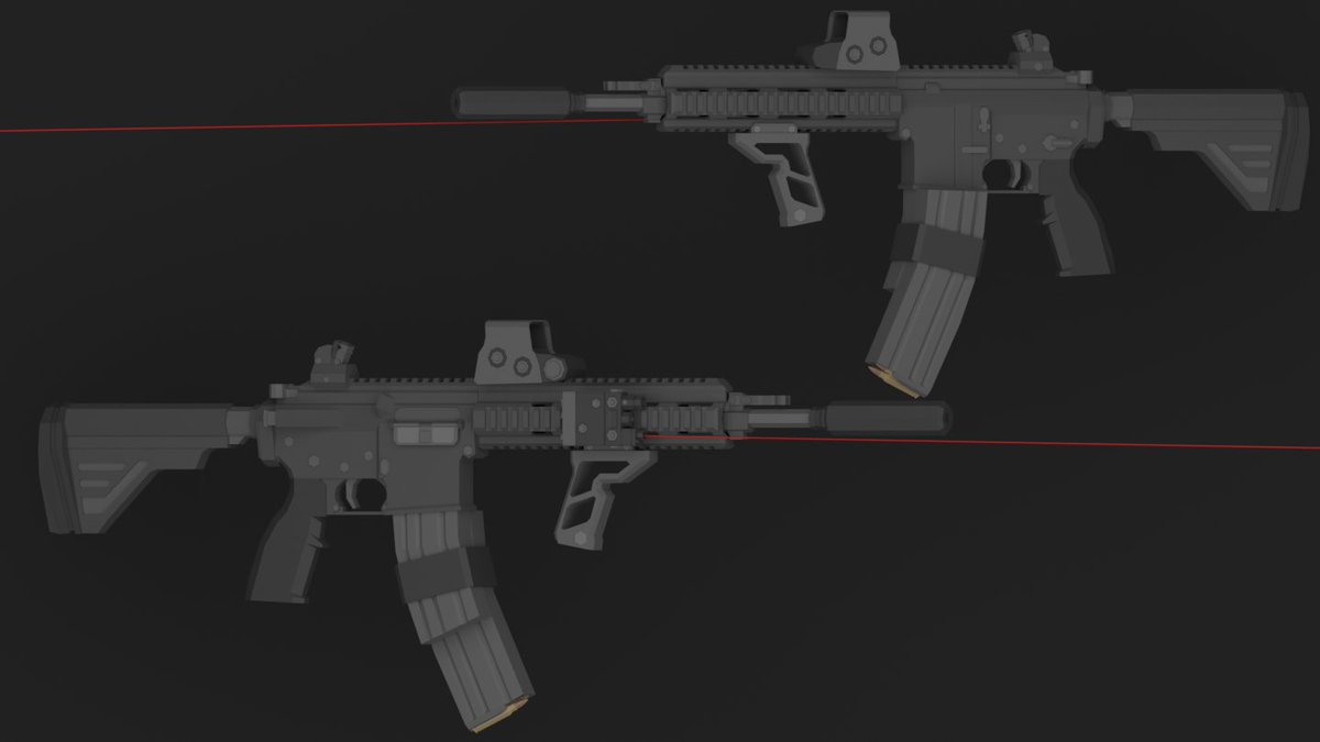 raskinggg's tweet photo. Low Poly HK416 with and without modifications
#ROBLOX #RTC #RobloxDev #RobloxDevs https://t.co/Es05ErT4xE