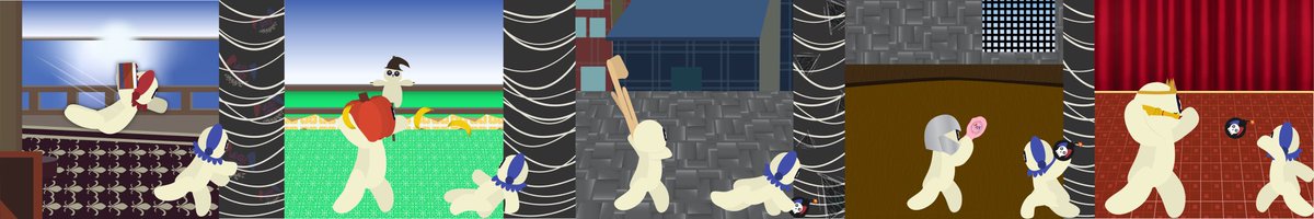 Will you be able to thread your way to victory?

Laugh Attack, a 2.5D fighting game, comes out August 12, 2024. More information coming out soon!