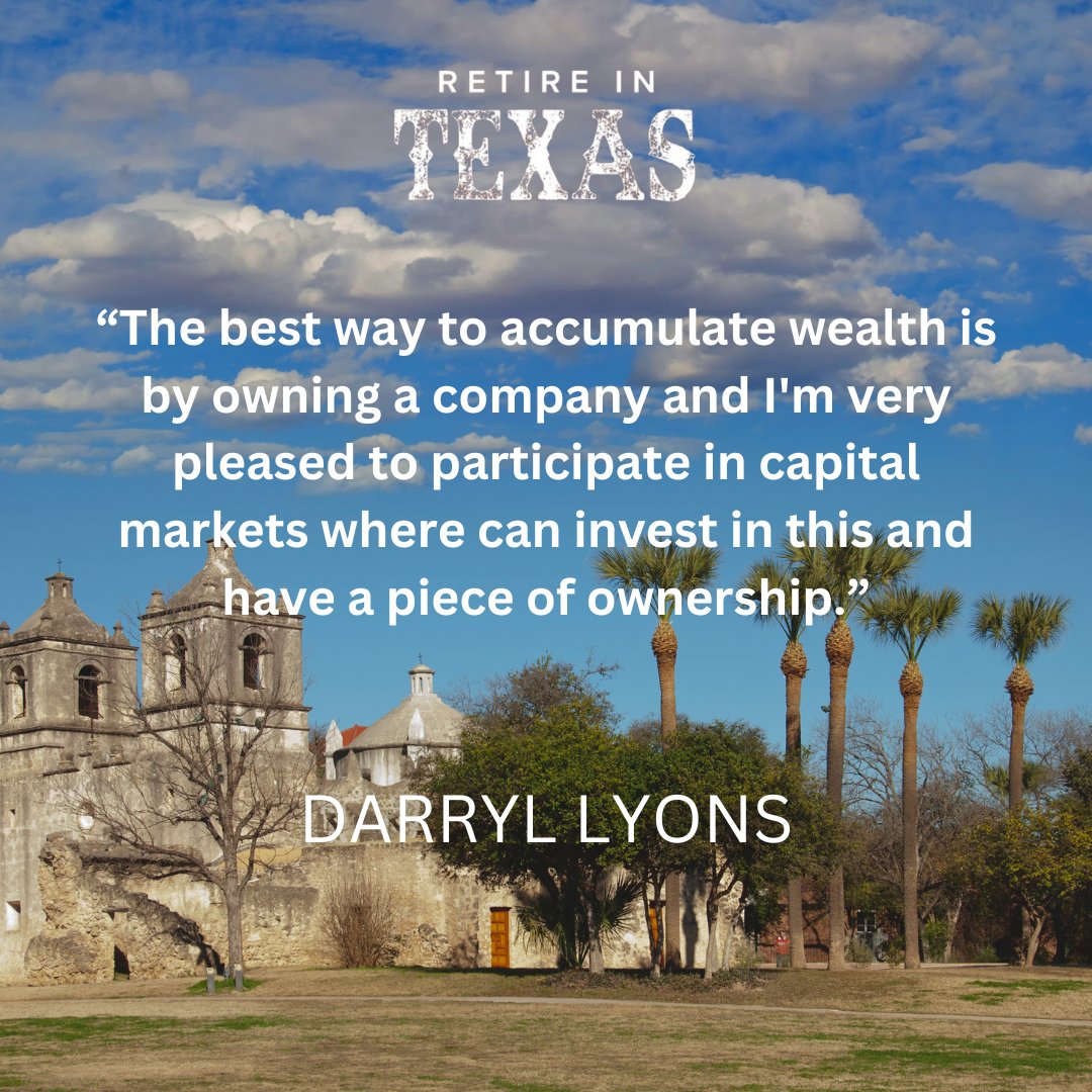 Explore smart and profitable ways to grow your wealth, even if owning a business isn’t an option for you. 
ow.ly/acq550RSqTA
#PAXFinancialGroup #RetireInTexas #DarrylLyons #SanAntonioTexas #FinancialServices #SmartInvesting #OwningABusiness #Ownership #CapitalMarkets