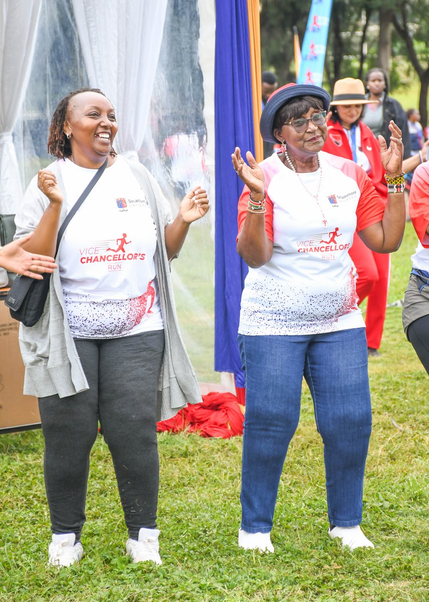 Strathmore University (@strathu) on Twitter photo Dr. <a href="/VinceOgutu/">Vincent Ogutu</a>'s mother (pictured on the right) was in attendance at the #VCRun, backing the #Run4Impact cause!🥳
Mothers are the cornerstone of our journey's strength.📸🫶 Dr. <a href="/VinceOgutu/">Vincent Ogutu</a>'s mother (pictured on the right) was in attendance at the #VCRun, backing the #Run4Impact cause!🥳
Mothers are the cornerstone of our journey's strength.📸🫶