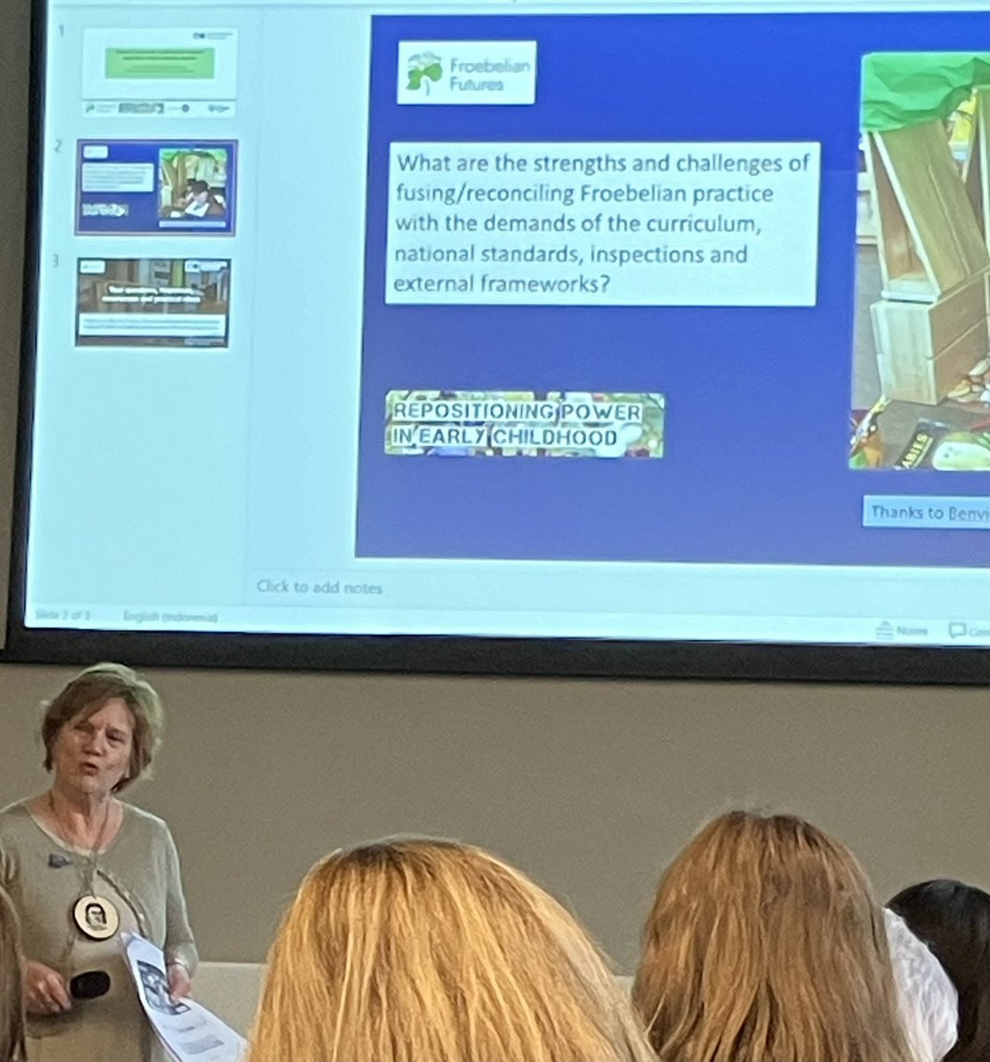 Tracy Thomson (@thomsontracy1) on Twitter photo Conversation with Marion Burns and Henry Mattias facilitated by Aline-Wendy Dunlop - take away ‘we are all auditors - children, practitioners and families.’ What an opportunity to listen to these three knowledgeable professionals 😊 <a href="/froebelfutures/">froebelianfutures</a> Conversation with Marion Burns and Henry Mattias facilitated by Aline-Wendy Dunlop - take away ‘we are all auditors - children, practitioners and families.’ What an opportunity to listen to these three knowledgeable professionals 😊 <a href="/froebelfutures/">froebelianfutures</a>