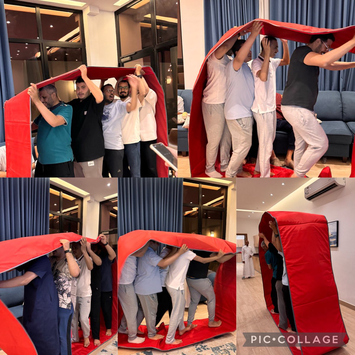 familyalkhofi's tweet photo. الجمعة 16 ذو القعدة (24 مايو)

رحلة أسريَّة شبابية إلى شاليهات (أمواج) في شاطئ نصف القمر، نفَّذها فريق الرحلات في لجنة شباب الأسرة، بقيادة الشيخ مصعب بن أنور.

الرحلة بدأت ظهر يوم الجمعة، إلى ظهر يوم السبت، شارك فيها (21) مشاركًا، في مقدمتهم عميد الأسرة الشيخ عبداللطيف بن سعد، والشيخ أنور بن سعد، والشيخ عادل بن سعد، والشيخ فيصل بن سعد، والشيخ عبدالرحمن بن سعد، كما شرَّف الرحلة مشاركة الشيخ الغالي الحبيب عبدالرزاق بن محمد الحجي، وابنه الحبيب محمد بن عبدالرزاق.

تنوعت برا��ج الرحلة بين الفوائد الإيمانية والأسرية، والاسترخاء، ولقاءات السمر على البحر، وفعاليات في السباحة، ومنافسات لعبة البلوت، ومسابقات متعدِّدة تفاعل معها الحضور كثيرًا مثل: أكياس الرمل، ورص الحلقات، والعجلة البشرية، ورمي السهام.

ويبقى الشكر الجزيل العاطر لفريق الرحلات الشبابية:
شكرًا جزيلاً عاطرًا للشيخ مصعب بن أنور.
وشكرًا جزيلاً عاطرًا للشيخ المهند بن فيصل.
وشكرًا جزيلاً عاطرًا للشيخ عبدالله بن محمد.
وشكرًا جزيلاً عاطرًا للشيخ الحارث بن عبدالرحمن.
وشكرًا جزيلاً عاطرًا للشيخ سعد بن عبداللطيف.
وشكرًا جزيلاً عاطرًا لكل من شارك وتفاعل وبذل وأسهم في نجاح هذه الرحلة الجميلة.