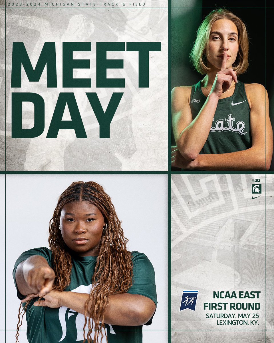 Last chance. LET'S GO ⤵️ Opal Jackson - Discus - 1 pm Lauren Freeland - 1500m - 5:15 pm Katie Osika - 5K - 8:10 pm 📺 ESPN+: es.pn/4dRyvCT 📊 sprtns.co/3wBF9wv #GoGreen