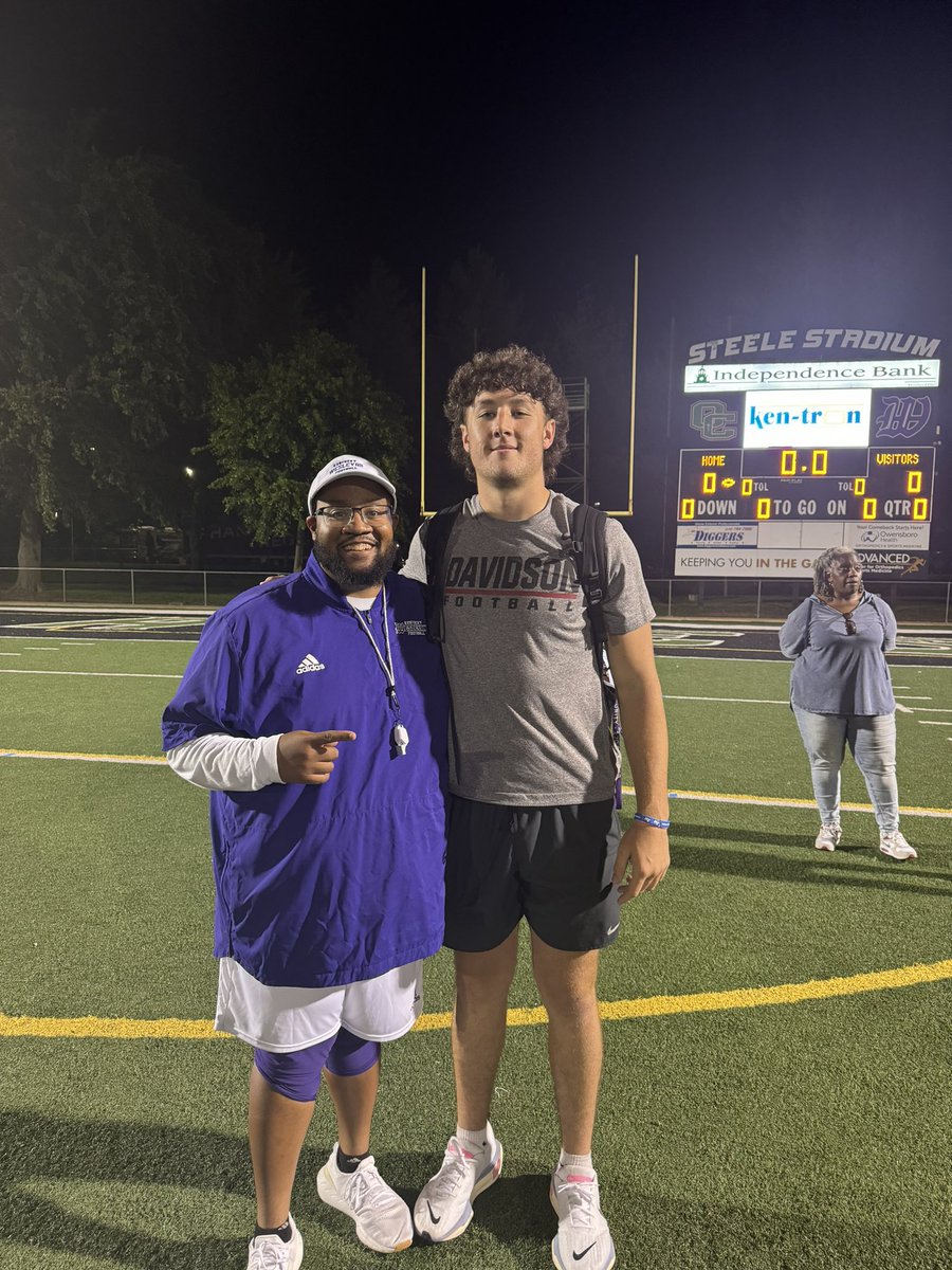 WesHarper14's tweet photo. After a Great camp I am blessed to have received my first offer!!! from Kentucky Wesleyan College @kwc_football @CoachYoung41 @CoachKSSteele @CSmithScout @jquinn1212quinn @Porter_Thomas26 https://t.co/q9tdJjbTlq