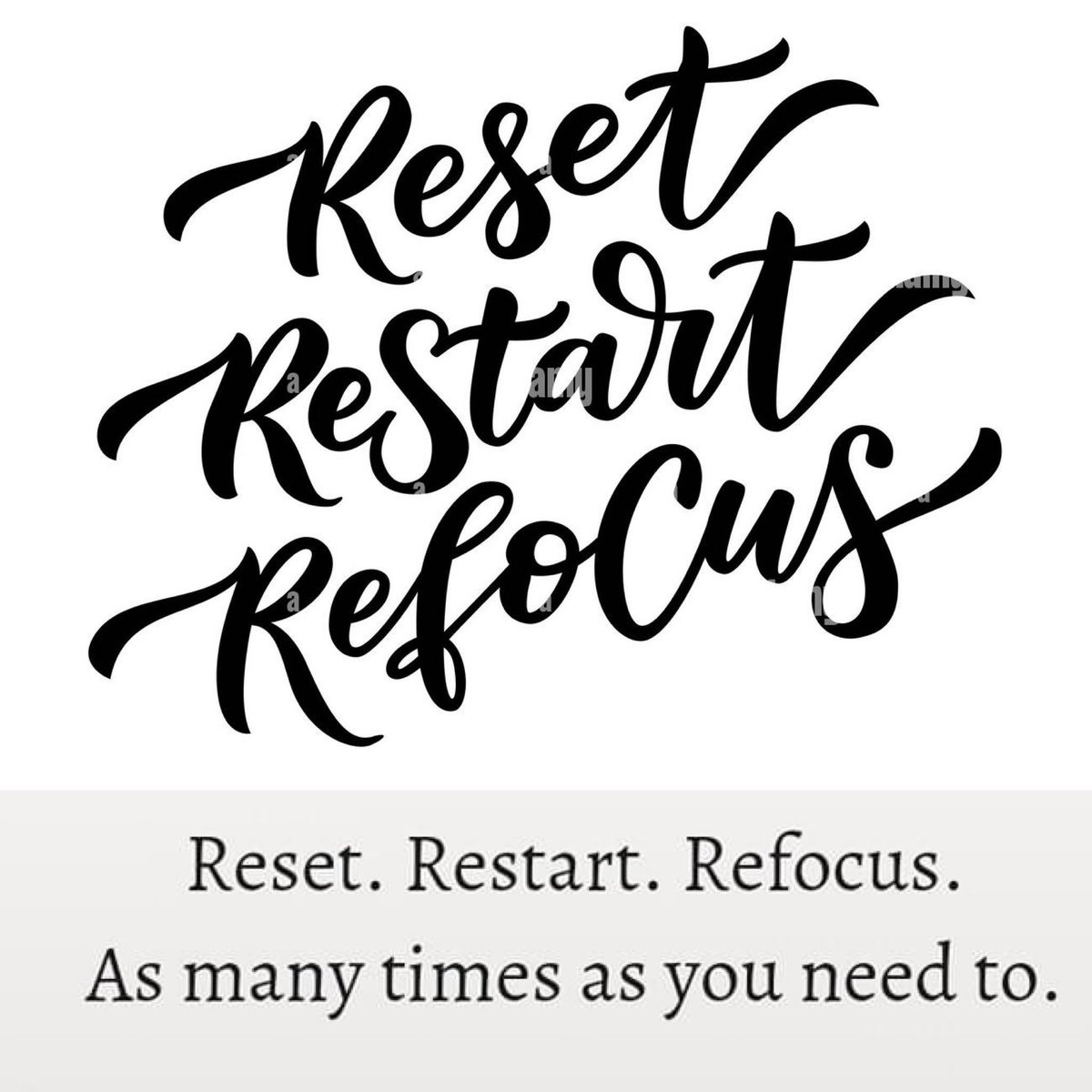 We forget that life is a journey, and we are human, so room for error is expected. Hit that reset button. Restart or refocus as many times as you need to if that's what it takes for you to live out your purpose in life & continue moving forward! Just don’t give up! 🔎👣🫶👇