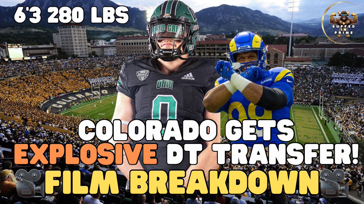 BuffedInPrime's tweet image. Rayyan Buell has been my favorite spring transfer portal film of Colorado players to watch BY FAR. Maybe period. I don’t know if anyone understands how insane our DT room is going to be 😂 I liked his film so much we’re getting ready to Drop part 2 in Patreon, Here’s Part 1…