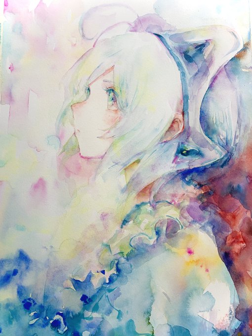 「watercolor (medium)」 illustration images(Latest)