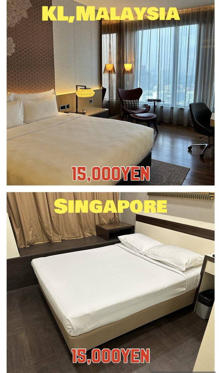 yoshimuraPOP's tweet photo. #kualalumpur #singapore 
1night… https://t.co/o8bn23HHUI