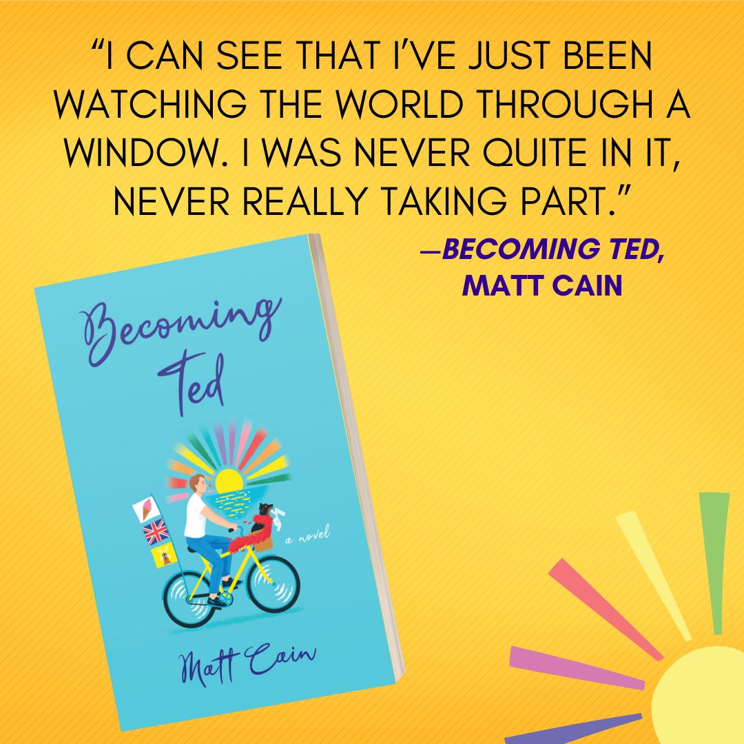Follow Ted's journey as he embraces his true self and learns that it's never too late to bloom in BECOMING TED by @MattCainWriter. ow.ly/hju450RTe8f