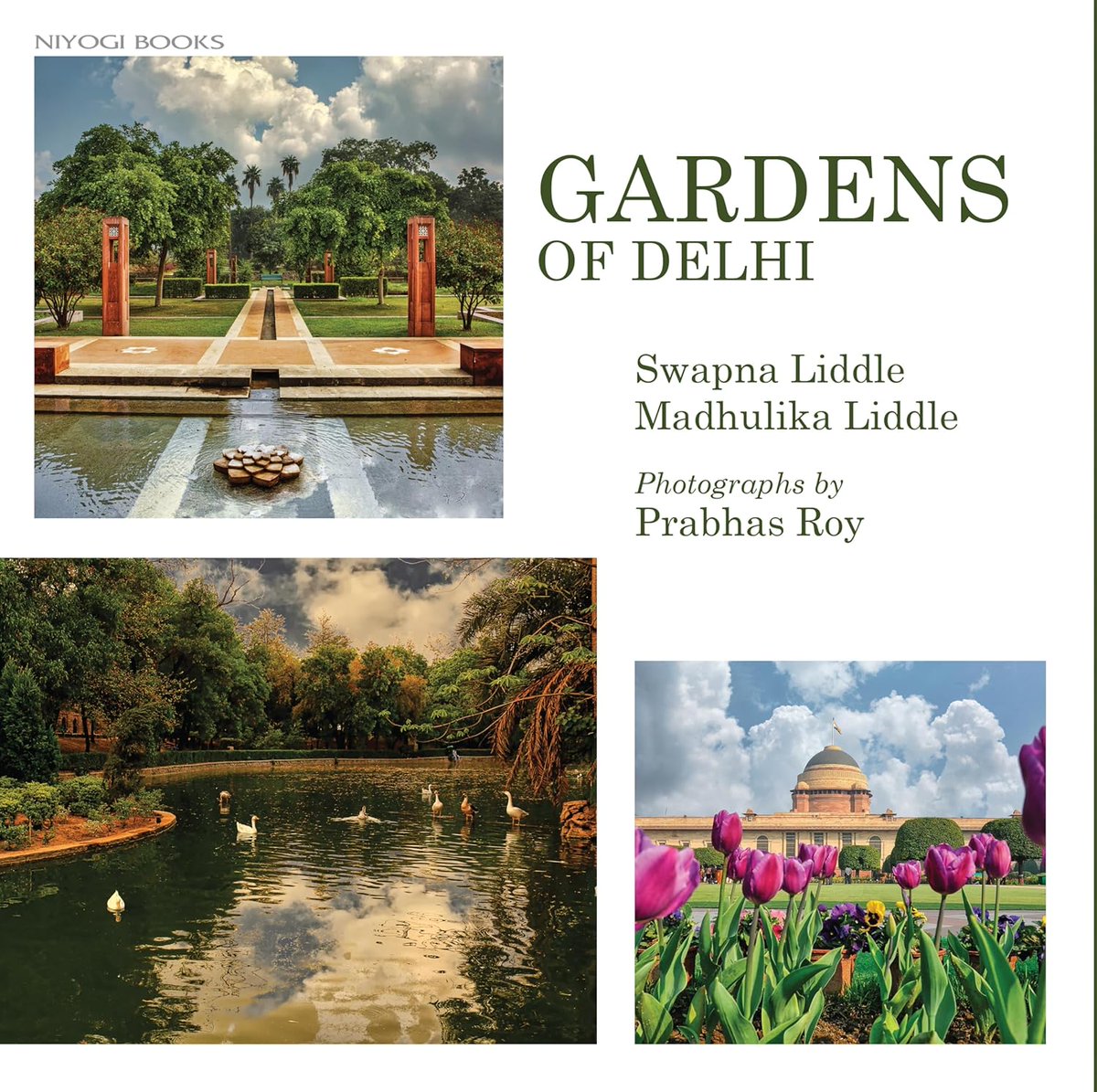 Amazing book on the historical gardens of Delhi by Swapna Liddle and @authormadhulika The pictures by Prabhas Roy are very nice. The history of the gardens along with the history, geography, and the detailed description of the trees make the book so special.