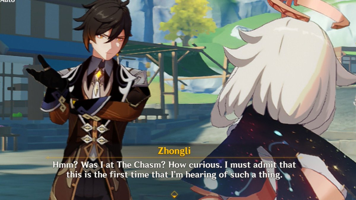 ElJIOKUMURA's tweet photo. and zhongli will always be the funniest genshin character! 😝 https://t.co/d3CqjKPVE2