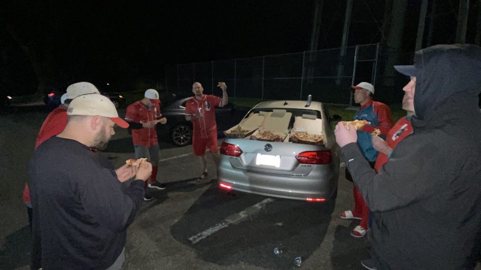 Loons Baseball (@baseballloons) on Twitter photo Post game parking lot 🍕 and 🍺 -
A <a href="/TheFedMN/">Federal League</a> staple.
Have a great holiday weekend everyone ⚾️ 🌭 Post game parking lot 🍕 and 🍺 -
A <a href="/TheFedMN/">Federal League</a> staple.
Have a great holiday weekend everyone ⚾️ 🌭