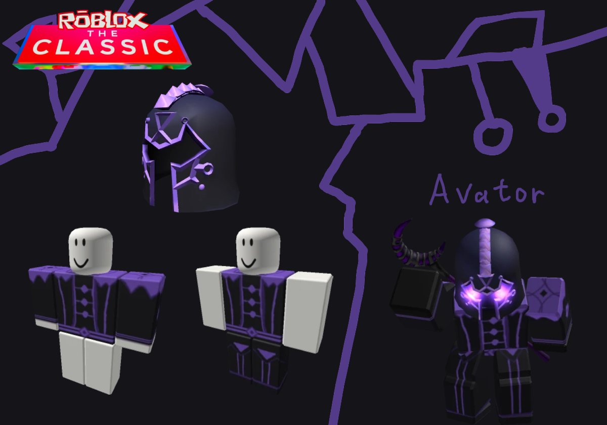 🎮This outfit fits Kleos Erebus, not darkness😈
Made by @Kate10943
@Roblox 
 
👕Shirt (5R): 
roblox.com/catalog/176057…

👖Pants (5R):
roblox.com/catalog/176058…

🎩Kleos Erebus: 
roblox.com/catalog/175217…

🛍️Shop here:
roblox.com/groups/1671858…

#Roblox #RobloxClassic #RobloxDev