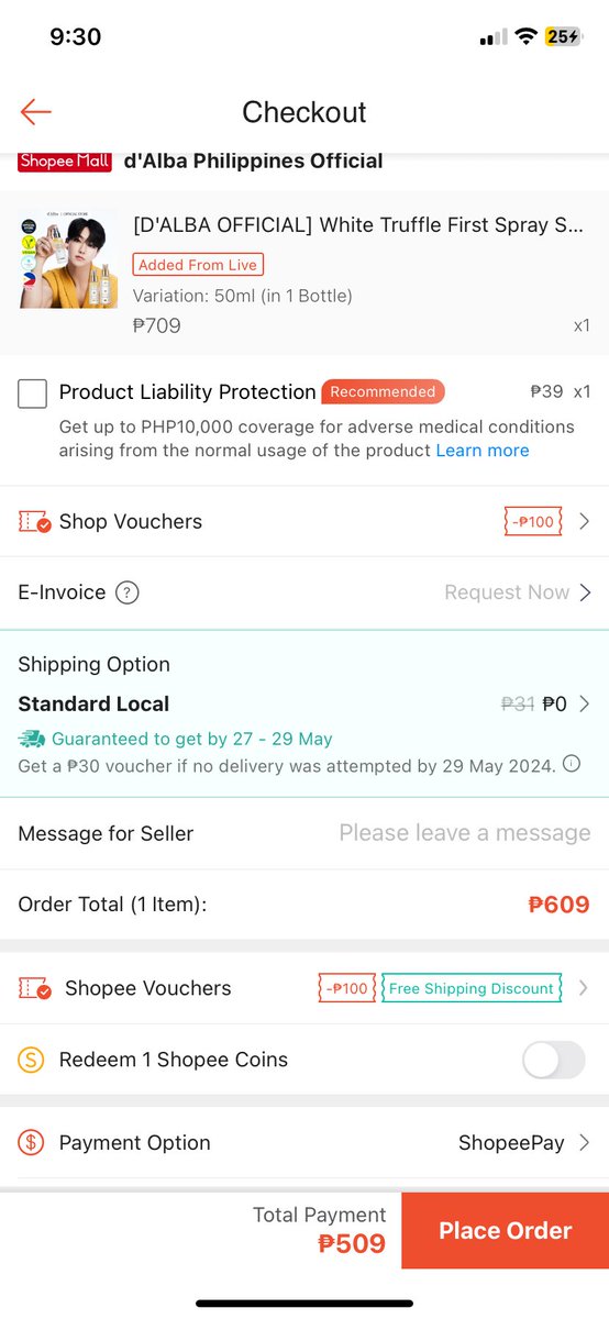 shopee vouchers, shopee live ! Korea Mega Day ! tweet media