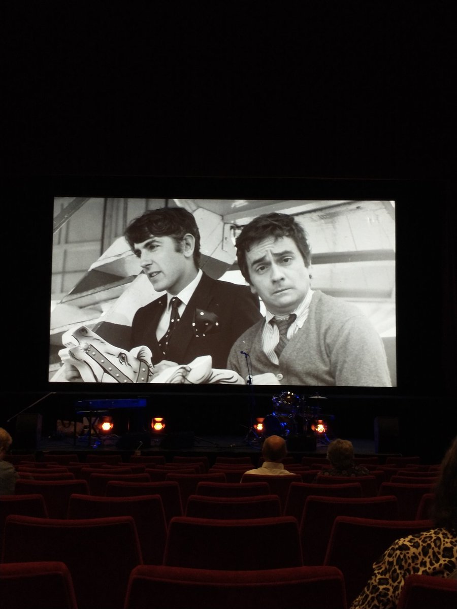 Fantastic afternoon in Hebden Bridge cinema. Feature length recording of Dudley Moore trio from 1978, followed by Bedazzled and live music. Very excited about seeing Peter Cooks beautiful face on the big screen! #incarnate