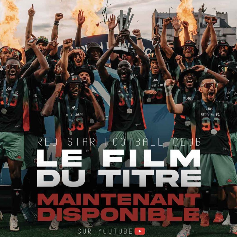 RedStarFC's tweet photo. Revivez-en inside les rencontres face à Dijon et à Épinal, et découvrez les coulisses du titre du @RedStarFC  maintenant sur Youtube 💚 ➡️ https://t.co/G9UxIOliNy