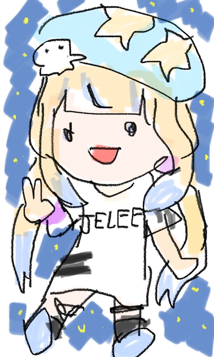圖 高橋李依畫的JELEEちゃん