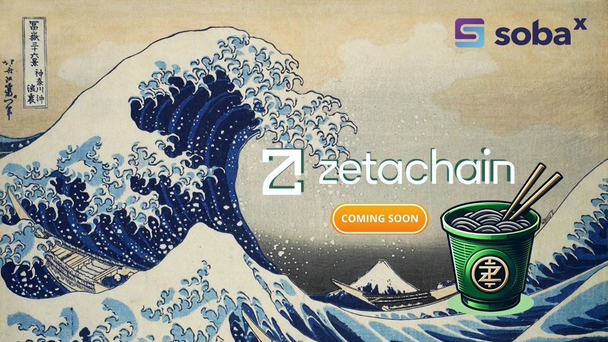 Excited to announce our new product launch! ZetaChain will be added starting June. Stay tuned!
#Sobax #ZETA #DEX