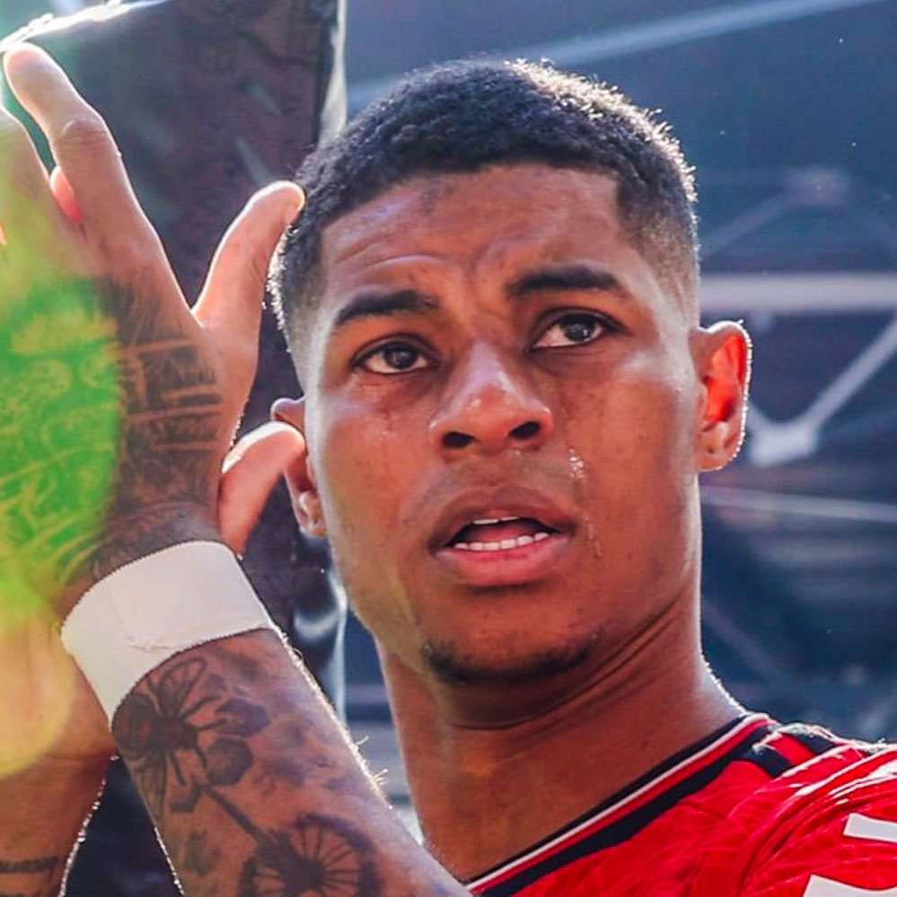 eurofootcom's tweet photo. 🥹❤️ Marcus Rashford was in tears after Manchester United won the FA Cup... 

He's been at the club since he was 7 years of age and went all the way from academy to first team. 

It means that little bit more. 👏✨ https://t.co/6CIlGHKQGC