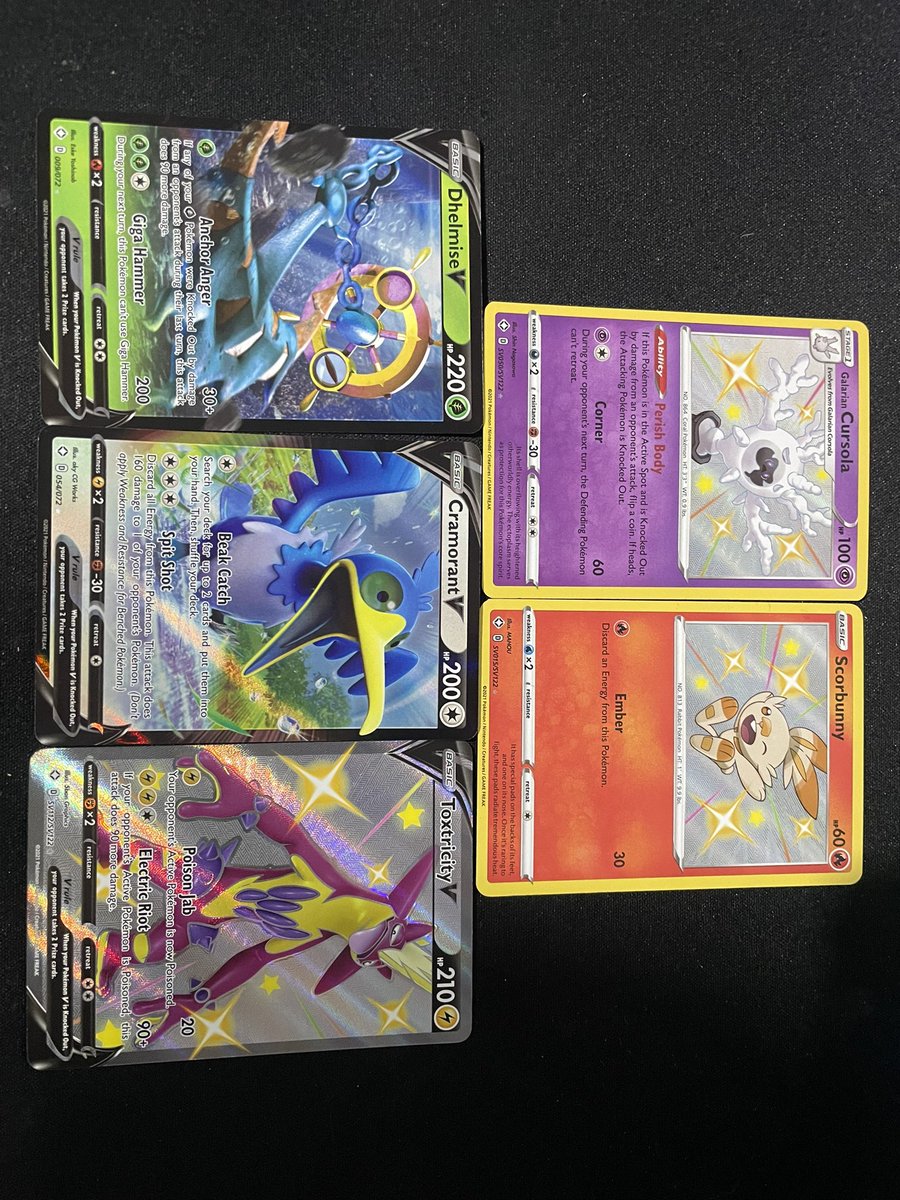Some new tcg pulls from my Shining Fates ETB ✨