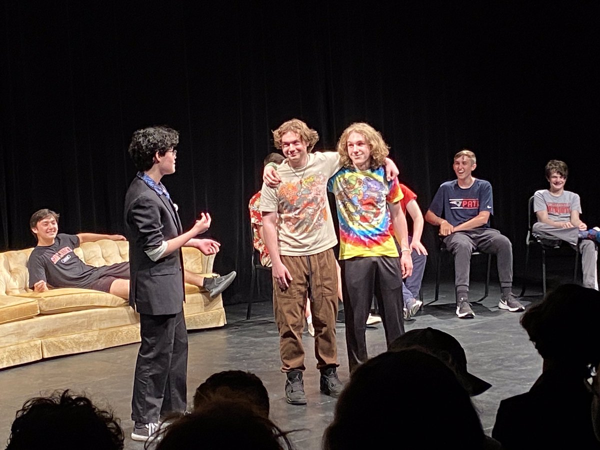This week marked the close out to the SJ Fine Arts Season with the 8th Grade Arts Night and Spring Improv Show.  Thank you to the entire 8th grade and the Improv Society for sharing your talents to full houses in The Robert R. Jay Performing Arts Center and Saint John’s Black Box