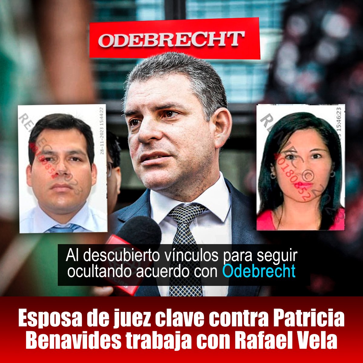 @Liberalismo15 @AlejoMunante @BancadaRP @rlopezaliaga1 @ExpresoPeru @ENFOQUE360Rep @CanalBpe @informateperu @lanoticiaveraz @NEWSPE24 @larazon_pe #Fiscal Luz Taquire, esposa del #JUEZ Chávez Tamariz.