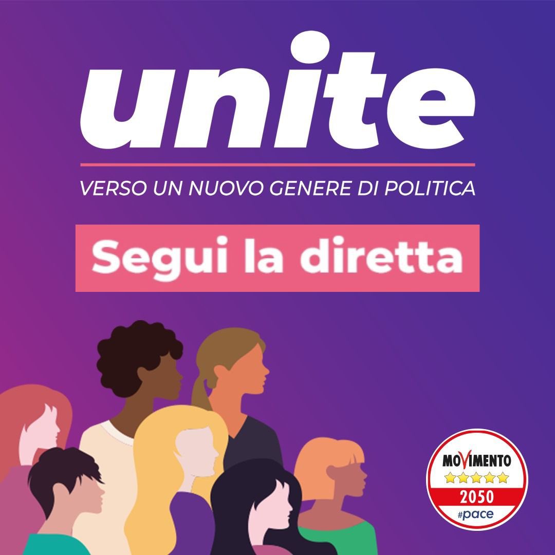 #Unite Verso un nuovo genere di politica 🟣 Segui l’evento in diretta ⤵️ facebook.com/share/v/RyHEwe…