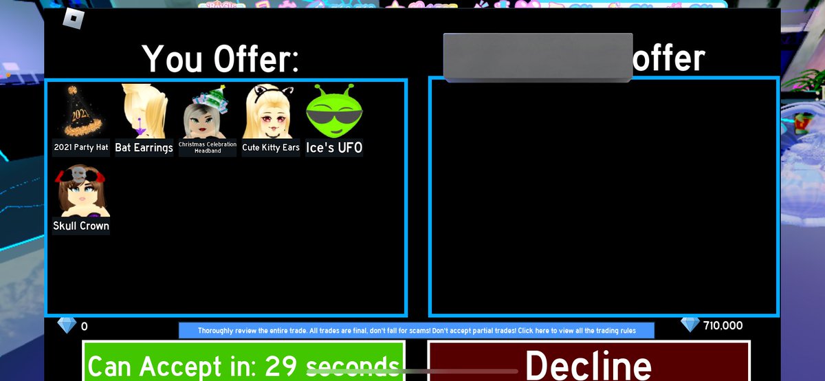 Starry_xxo's tweet photo. Proof number 3! (Huge😳) 
Tysm @rxyn1e for trusting me! 🤗 traded mm2 for rhd! https://t.co/Gfs1CHVgjr