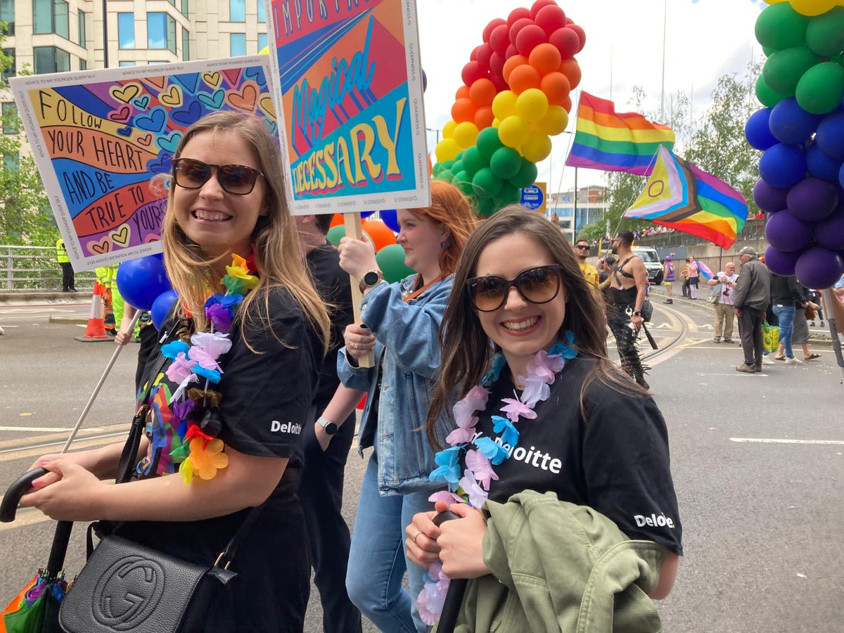 You can't miss us at #BirminghamPride! We're here with 65 people from our network, including allies, families and friends. All here to support the #LGBTQ+ community! 🏳️‍🌈

#ProudatDeloitte #Pride2024