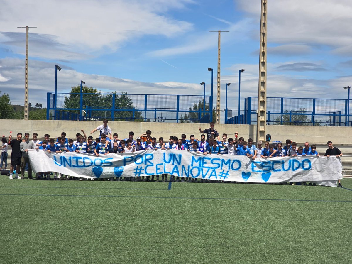 EDCCelanova's tweet photo. 💥💥💥Triunfo na casa do Cadete de Fútbol 11 en Liga Ascenso a Galega por 2 - 1 ante o EDC Xinzo de Limia. Goles de Pablo e Ri https://t.co/g1lEQpiBsT