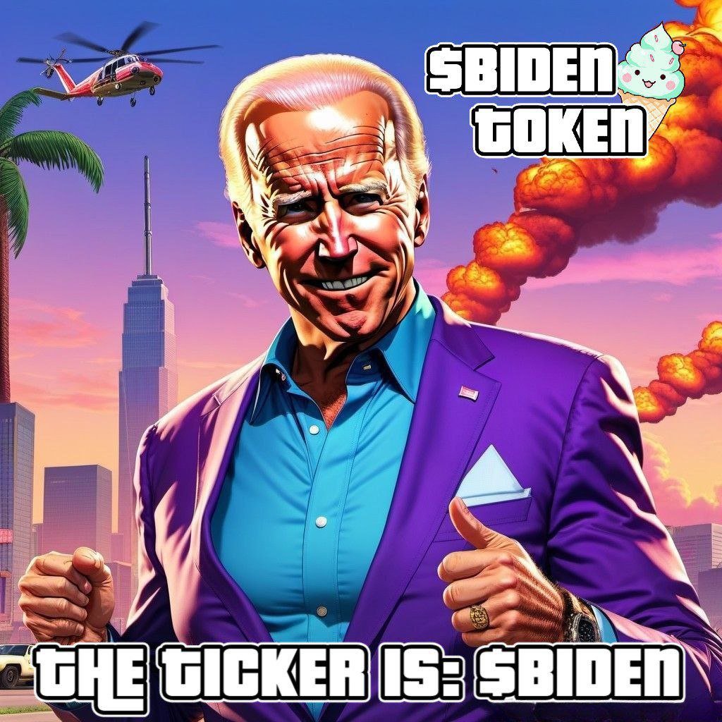 EagleGK07's tweet photo. @IcecreamLeif @CryptoAIGirl @BIDEN_ERC @SleepyJoeCTO $BIDEN the ticker #PolitFi #mememaking https://t.co/cSgo5d3kVR