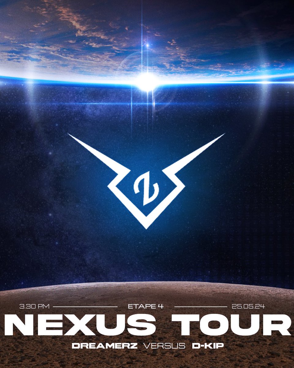 Quatrième game de la journée pour cette étape 4 du #NexusTour

Nous serons face à D-KIP !

🔴 LIVE : twitch.tv/fightindreamerz

#DRZWIN #DreamHigher