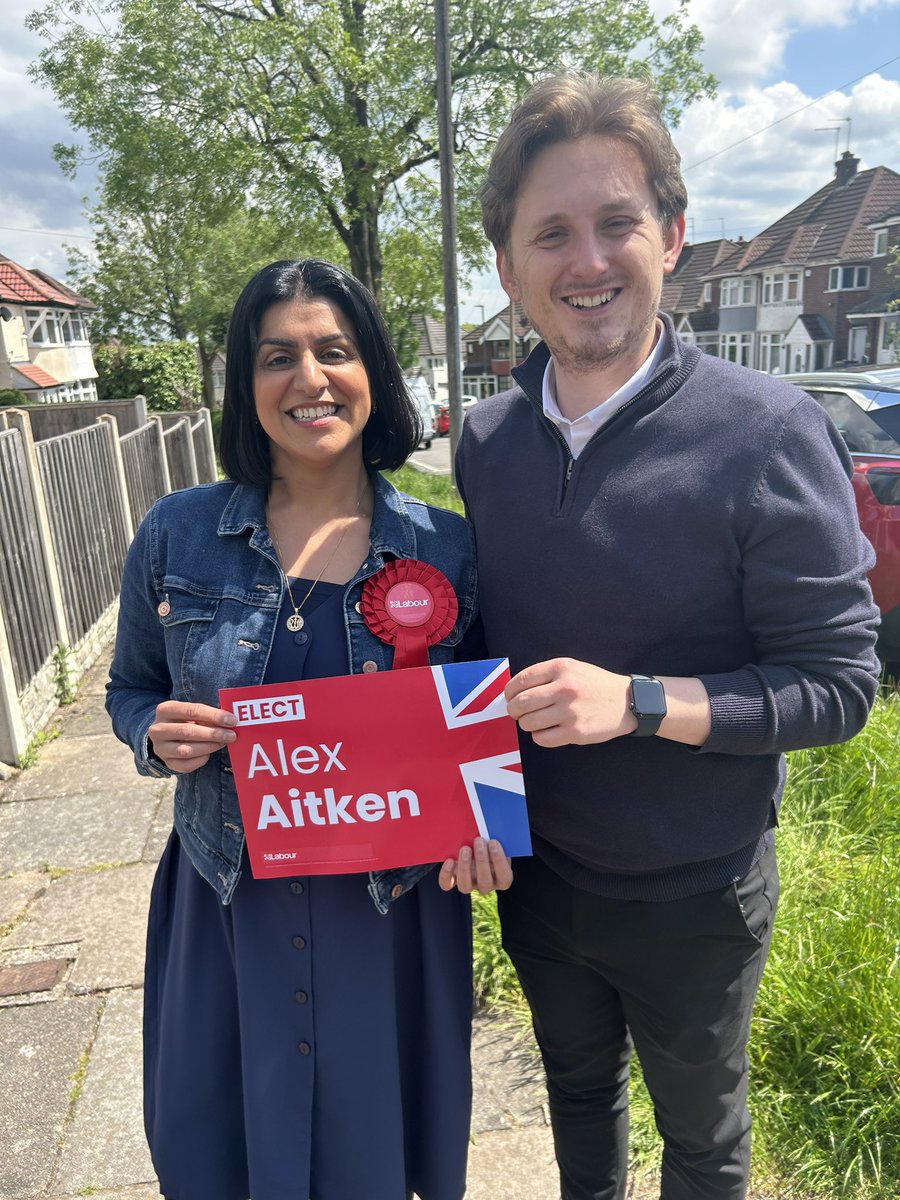 Northfield Labour (@northfieldclp) on Twitter photo 🌹🗳️Great to welcome <a href="/ShabanaMahmood/">Shabana Mahmood MP</a> to Northfield this morning as we campaign for a fresh start with @alex4northfield!
💪🚪Every door knocked & every letter delivered will make a difference.
🌹Sign up to help the Northfield RED here: shorturl.at/vAJQX 🌹🗳️Great to welcome <a href="/ShabanaMahmood/">Shabana Mahmood MP</a> to Northfield this morning as we campaign for a fresh start with @alex4northfield!
💪🚪Every door knocked & every letter delivered will make a difference.
🌹Sign up to help the Northfield RED here: shorturl.at/vAJQX