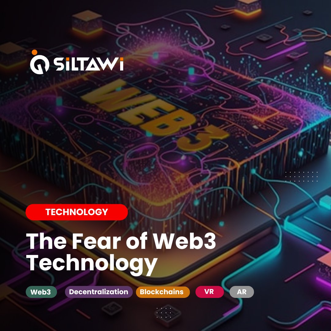 siltawi's tweet photo. The emergence of Web 3 technology has been met with a mixture of excitement and trepidation.

⚡️ Read more on this from our newly released blog website : 👇🏽
https://t.co/igcOG4mjWn

#Web3 #decentralization #Blockchain #cryptocurrencies #nextgen #datascience #vr #ar https://t.co/gn5XLLi6nN