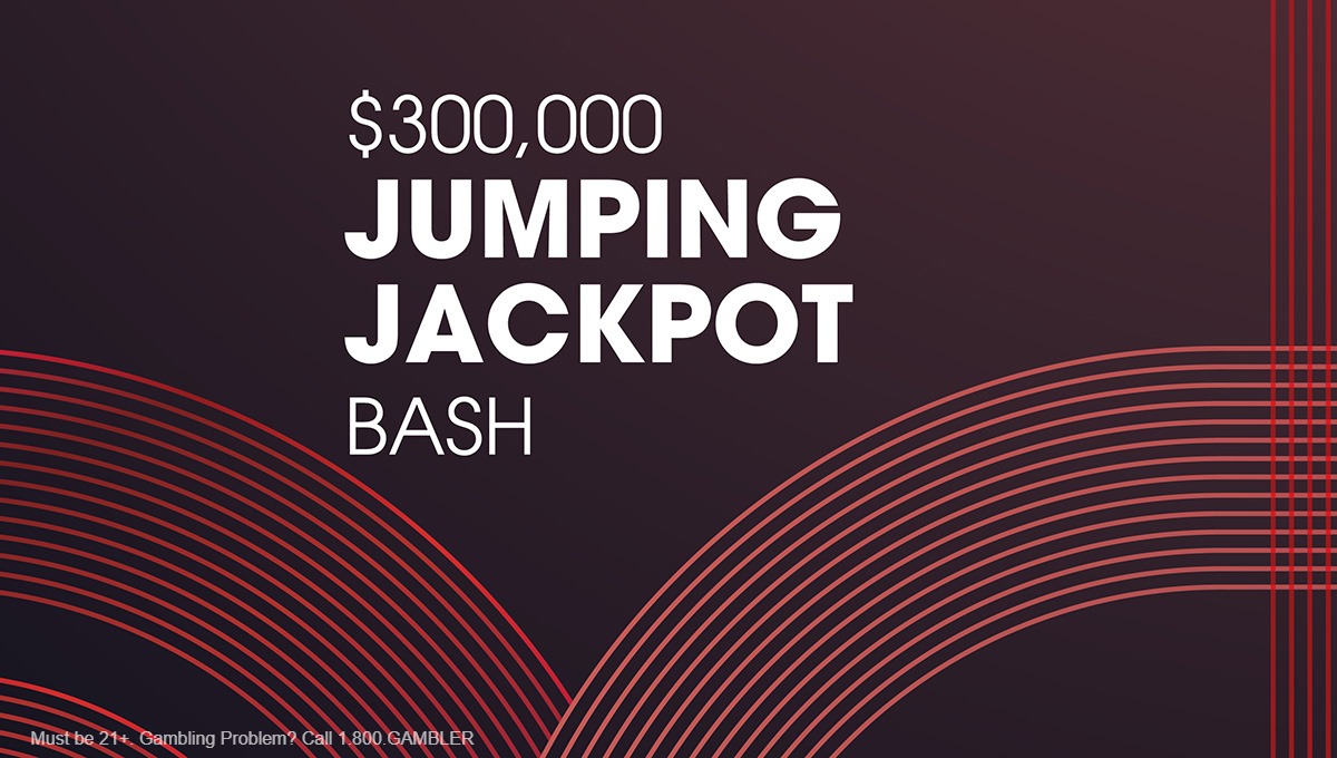 Jump, Jump, Jump, Jump! ⬆️ That's right, the Bad Beat Jackpot will jump 4 different times. ✨ $300,000 Jumping Jackpot Bash Bonus.✨ The first jump is $100,000 on May 27 (in TWO days!). Additional jumps during the months to follow. ♠️ Learn more at mgm.theborgata.com/sj0p41kz