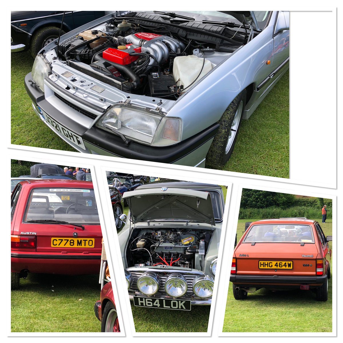 I've seen the Meastro and early Mk1 Astra saloon at previous shows here before (always good to see them). Several engines on display today. The Carlton GSi was fabulous.